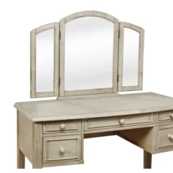 Sophie Vanity And Stool White Wash - Powell Company 14 Sophie Vanity And Stool White Wash - Powell Company -Baxton Studio Shop GUEST c87bdf59 6501 4f47 b8b2 584fc077bfa2