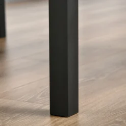 HOMCOM 3 Piece Industrial Counter Height Dining Table Set, Bar Table & Chairs With Steel Legs & Footrests -Baxton Studio Shop GUEST c8e3ffa0 a610 475c 995f 3350fd0dc393