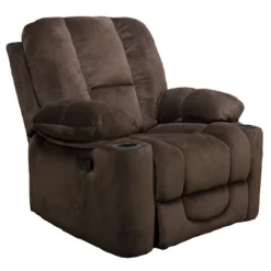 Gannon Glider Recliner Club Chair - Christopher Knight Home -Baxton Studio Shop GUEST c90484f8 e3e2 4afc b860 715d6c1c1ac4