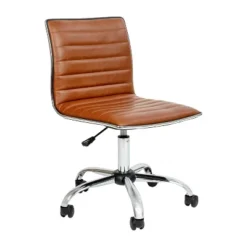 Merrick Lane Home Office Chair Ergonomic Executive Ribbed Low Back Armless Computer Desk Chair - Base, Frame & Border 34 Merrick Lane Home Office Chair Ergonomic Executive Ribbed Low Back Armless Computer Desk Chair - Base, Frame & Border -Baxton Studio Shop GUEST c95919a7 6736 4923 9f6b 28502bad4e52