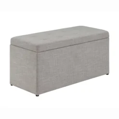 Hilltop Storage Bench With 2 Ottomans Beige - HOMES: Inside + Out -Baxton Studio Shop GUEST ca042db1 b87c 4af4 8428 ca6b4c7c9a4f
