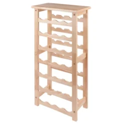 Napa Wine Rack Beech - Winsome -Baxton Studio Shop GUEST caf72a93 2634 4b64 81aa 554f2901bc71