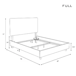Edwardian Tufted Upholstered Bed - Cloth & Company -Baxton Studio Shop GUEST cb5f8b33 eeb1 4aad 9ab8 9a76fc81311a 1
