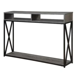 Tucson Deluxe Console Table With Shelf - Breighton Home -Baxton Studio Shop GUEST cc1c3458 6f69 4050 8eb8 2dc5b8ceea7d