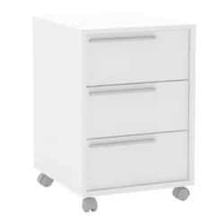 Maia 3 Drawer File Cabinet White - Polifurniture -Baxton Studio Shop GUEST cc6eb0c4 fb98 40e1 a74a b3adb36a929e