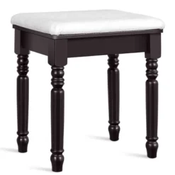 Tangkula 7 Drawers Tri-Folding Vanity Mirror Makeup Dressing Table Set W/ Necklace Hook -Baxton Studio Shop GUEST ccdcc9da 1ef3 4e1b b43c 4b741d300c6f