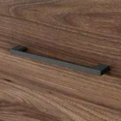 Olwyn 5 Drawer Chest Natural Walnut/Charcoal - South Shore -Baxton Studio Shop GUEST cd78c7b6 36a9 4a36 a7d9 831bc029c702