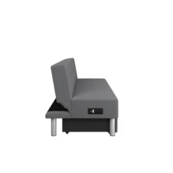 Wilton Dream Convertible Futon Sofa Bed Charcoal - Serta -Baxton Studio Shop GUEST cdc773d6 eb8f 4a59 9b75 e2c9a95c1cac