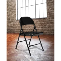 Set Of 4 Heavy Duty All Steel Folding Chairs - Hampden Furnishings -Baxton Studio Shop GUEST ce369685 a589 4817 b98a 43498df1ae54