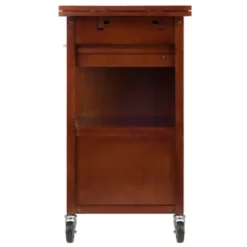 Gregory Kitchen Cart Walnut - Winsome -Baxton Studio Shop GUEST ce50f052 4844 4db3 882f 1a948f610217