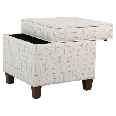 Cole Classics Square Storage Ottoman With Lift Off Top - HomePop 7 Cole Classics Square Storage Ottoman With Lift Off Top - HomePop - Image 7