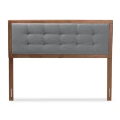 Sarine Walnut Finished Wood Headboard - Baxton Studio -Baxton Studio Shop GUEST ce97e0f6 46cb 4b83 91fd b734f2aefbff