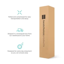 Best Choice Products 10in Dual Layered Memory Foam Mattress W/ CertiPUR-US Certified Foam 11 Best Choice Products 10in Dual Layered Memory Foam Mattress W/ CertiPUR-US Certified Foam -Baxton Studio Shop GUEST cec00b61 a681 4fc5 b5fd 14082efad0ae