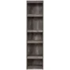 71.97" 5 Tier Wooden Pier With Adjustable Shelves - Benzara