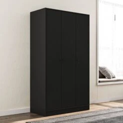 Denmark 3 Door Wardrobe - Polifurniture -Baxton Studio Shop GUEST d0136164 746b 4f59 bc07 9ee8a10a8832
