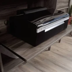 Clifford Place Storage Credenza Jet Acacia - Sauder -Baxton Studio Shop GUEST d08c6809 735b 461f 934b 244b6d34730e