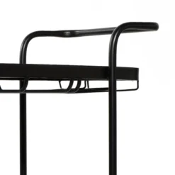 Contemporary Metal Bar Cart Black - Olivia & May 24 Contemporary Metal Bar Cart Black - Olivia & May -Baxton Studio Shop GUEST d0df8cc9 3b25 479a 8bb6 e3d0d93b9ea0