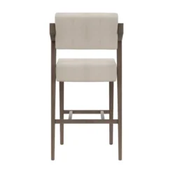 36" Snyder NonSwivel Barstool Aged Gray/Ecru - Hillsdale Furniture 15 36" Snyder NonSwivel Barstool Aged Gray/Ecru - Hillsdale Furniture -Baxton Studio Shop GUEST d123f453 0c35 4929 8b52 b3f69260bef2