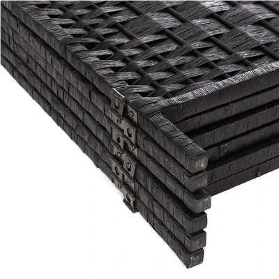 Legacy Decor 3, 4, 5, 6, Or 8 Panels Diamond Weave Bamboo Fiber Privacy Partition Screen, Black, Brown, Red/Honey, Or Beige Color 1 Legacy Decor 3, 4, 5, 6, Or 8 Panels Diamond Weave Bamboo Fiber Privacy Partition Screen, Black, Brown, Red/Honey, Or Beige Color