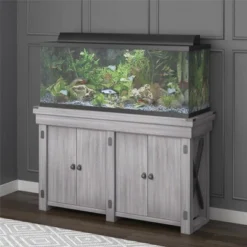 Wildwood 55 Gallon Aquarium Or Terrarium Tank Stand, Rustic White - Ollie & Hutch 13 Wildwood 55 Gallon Aquarium Or Terrarium Tank Stand, Rustic White - Ollie & Hutch -Baxton Studio Shop GUEST d2280bd3 8523 48b4 aa3a e635915dc137