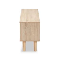 Mallory Two-Toned Oak Wood TV Stand For TVs Up To 55" Oak/Gray - Baxton Studio 8 Mallory Two-Toned Oak Wood TV Stand For TVs Up To 55" Oak/Gray - Baxton Studio -Baxton Studio Shop GUEST d325f8a4 d060 43ba 93e8 1b2d5c42cb10