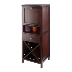 Brooke Cupboard Drop Down Door And Drawer Walnut - Winsome 13 Brooke Cupboard Drop Down Door And Drawer Walnut - Winsome -Baxton Studio Shop GUEST d3c23acd 9bd5 403e 8344 d95fe58aef58