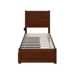Noho Bed With Footboard And 2 Drawers - AFI -Baxton Studio Shop GUEST d3c2a304 0556 4ab8 b0d3 708d011a26c5