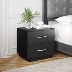 Hamilton Modern 2 Drawer Pedestal Base Nightstand - Boyd Sleep Eco Dream -Baxton Studio Shop GUEST d3e46b91 f2f7 46a6 8f9d d7a596c9ce29