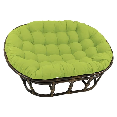 63"x45" Double Papasan With Twill Cushion - International Caravan 12 63"x45" Double Papasan With Twill Cushion - International Caravan - Image 12
