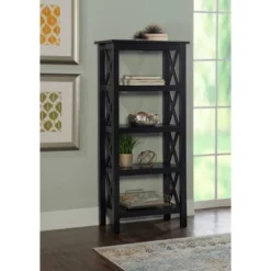 Davis Bookcase - Linon 16 Davis Bookcase - Linon -Baxton Studio Shop GUEST d41d1bb8 8ec3 4627 9104 f06936b55e7f