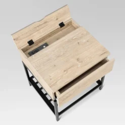 Loring End Table With Charging Station - Threshold™ -Baxton Studio Shop GUEST d4b23323 607f 4bd3 9988 eaac3936810f