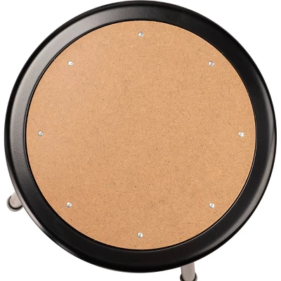 Set Of 2 30" Heavy Duty Steel Barstools Black - Hampden Furnishings 2 Set Of 2 30" Heavy Duty Steel Barstools Black - Hampden Furnishings - Image 2