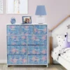 Sorbus Drawer Dresser For Bedroom Home Blue