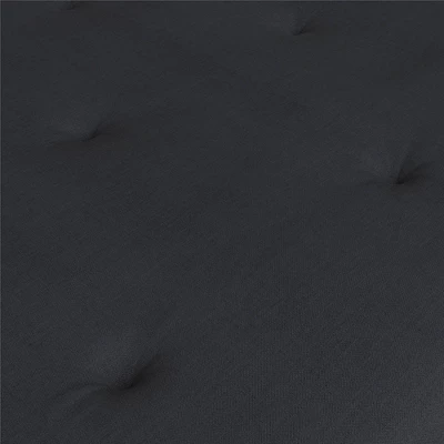 Full 6" Mae Thermobonded High Density Polyester Fill Futon Linen Mattress - Room & Joy 9 Full 6" Mae Thermobonded High Density Polyester Fill Futon Linen Mattress - Room & Joy - Image 9