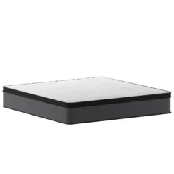 Merrick Lane Full Size 13" Euro Top Mattress In A Box With Hybrid Pocket Spring And Foam Design For Supportive Pressure Relief -Baxton Studio Shop GUEST d759c7d3 1501 4081 8f82 aaf082018884