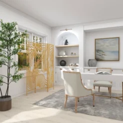 Glam Metal Palms Room Divider Screen Gold - Olivia & May -Baxton Studio Shop GUEST d7616a8b 318e 4060 ac59 a9e4d6809f00