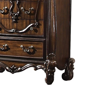 47" Versailles Bedroom Sets Cherry Oak - Acme Furniture 2 47" Versailles Bedroom Sets Cherry Oak - Acme Furniture - Image 2