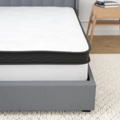 Merrick Lane Hulen 12 Inch Hybrid Pocket Spring & CertiPUR-US Certified Memory Foam Mattress -Baxton Studio Shop GUEST d8505aeb b70b 4096 9cd0 257169512874