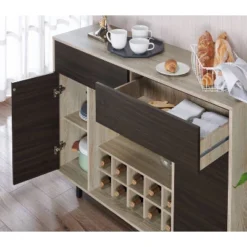 Hyme Two-Tone Buffet Server Wenge - MiBasics 14 Hyme Two-Tone Buffet Server Wenge - MiBasics -Baxton Studio Shop GUEST d915f76b 9eef 4aef 889b 17392a71ed8c