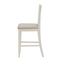 Pebblebrook Wood Slat Back Counter Height Stool White Wire Brush - Hillsdale Furniture 14 Pebblebrook Wood Slat Back Counter Height Stool White Wire Brush - Hillsdale Furniture -Baxton Studio Shop GUEST dafdf4c5 21cc 458a 806a d44e7fa123cf