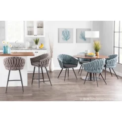 Braided Matisse Contemporary Chair - LumiSource -Baxton Studio Shop GUEST dc78d151 376b 4af2 b387 3f74160ab87f