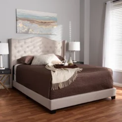 Alesha Bed - Baxton Studio -Baxton Studio Shop GUEST dcf7ab3a 8f1d 420f 8755 eff89c68e18b