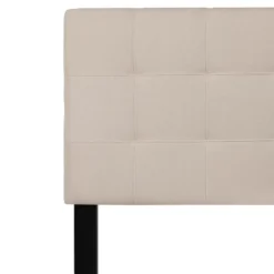 Flash Furniture Bedford Tufted Upholstered Queen Size Headboard In Beige Fabric -Baxton Studio Shop GUEST dd71ec37 ff33 471c a7d9 bcd043be720f