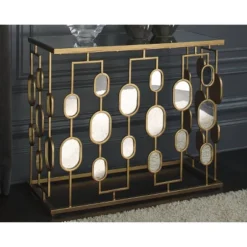 Majaci Console Gold Finish - Signature Design By Ashley