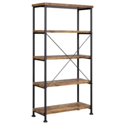 Analiese 4 Shelf Bookcase - Coaster -Baxton Studio Shop GUEST deba6c33 39e0 47cd 8776 220d0542c14a