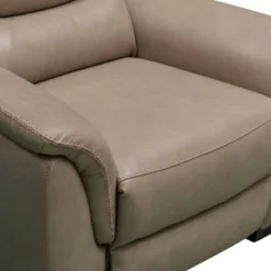Seymour Top Grain Leather Power Reclining Loveseat Beige - Abbyson Living -Baxton Studio Shop GUEST ded2dc26 3897 42e8 8362 fa92691b7654