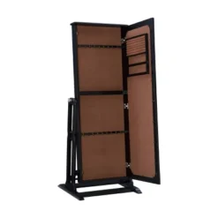 Lola Cheval Mirror/Jewelry Wardrobe Black - Powell Company -Baxton Studio Shop GUEST df8243ef 8618 4f66 b99a 200b8ca4d62a