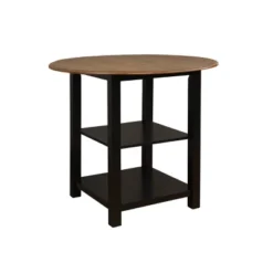 3pc Bonham Counter Extendable Dining Table - Linon -Baxton Studio Shop GUEST dfeff050 3c0d 439a ae1b 4365579ad6b4