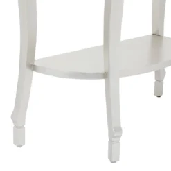 Set Of 2 Glam Fir Console Tables With Mirror White - Olivia & May 20 Set Of 2 Glam Fir Console Tables With Mirror White - Olivia & May -Baxton Studio Shop GUEST e267183b c517 4d9c a321 095004c45987