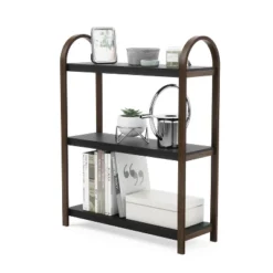 35.4" Bellwood Freestanding Shelf - Umbra -Baxton Studio Shop GUEST e38a6013 16d9 42b2 a5ac 7bf913ece61a